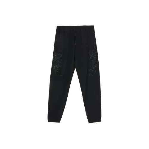 TCH Черные Унисекс Повседневные Брюки