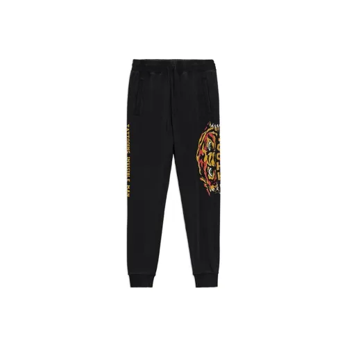 Ed Hardy Черные Мужские Повседневные Штаны
