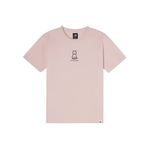 New Balance совместный бренд x Noritake T-рубашка Женская Розовая