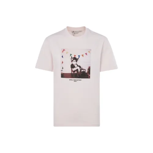STELLA MCCARTNEY Розовые Женские Т-рубашки