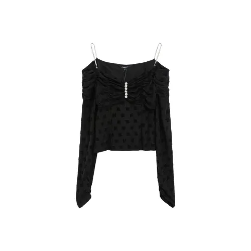 BEBE FW23 T Рубашка Женская Черная