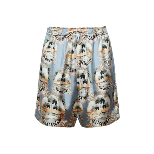 AMIRI Повседневные шорты Мужские Небесно-голубые