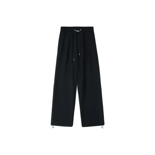 WILD LEADER Повседневные брюки Унисекс Ночной Черный