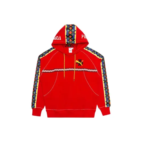 PUMA Красный Унисекс Свитшоты