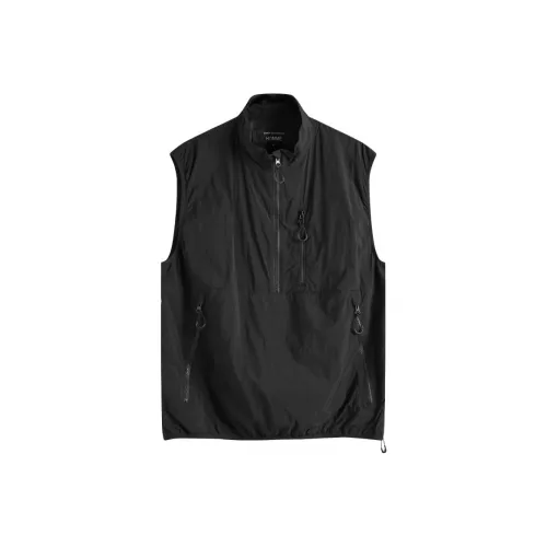 COMME Des GARCONS HOMME PLUS Мужские жилеты черного цвета