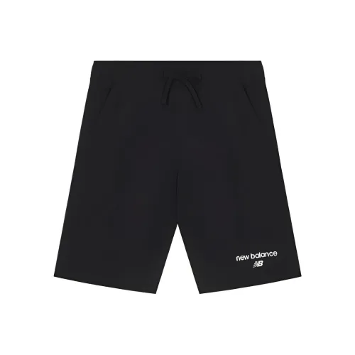 New Balance Черные Унисекс Спортивные шорты