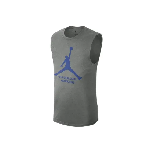 Джордан Rolling Серый Мужская баскетбольная футболка