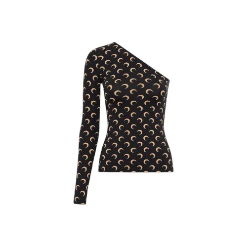 Marine Serre T-Shirt Женская Черная