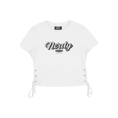 Nerdy Белые Женские Футболки