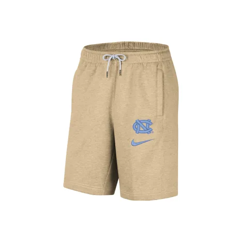 nike UNC Спортивные шорты Мужские Лен Желтый