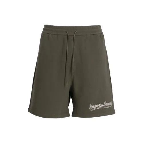 EMPORIO ARMANI Зеленые Мужские Спортивные Шорты