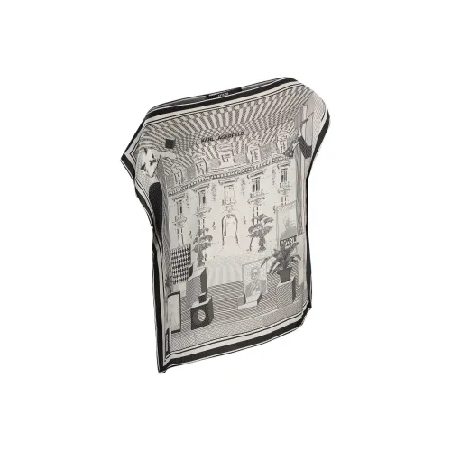 KARL LAGERFELD Майка Женская Синяя