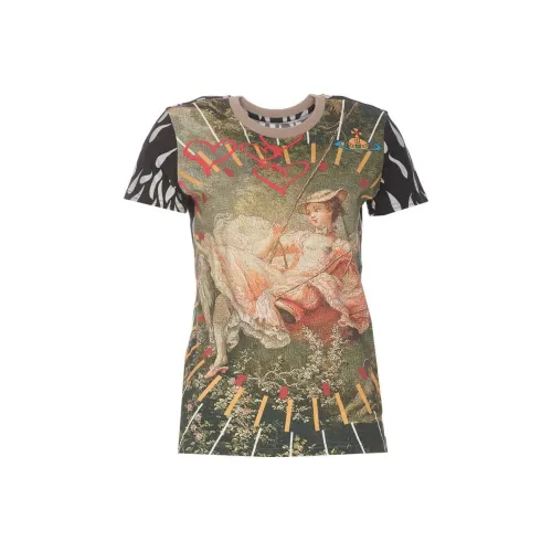 Vivienne Westwood Зеленые Женские Футболки