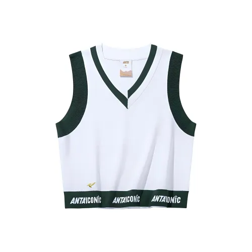 ANTA Sports Life Collection Майка Женская Снежно-Белая