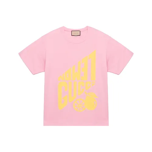 GUCCI Розовые Женские Футболки