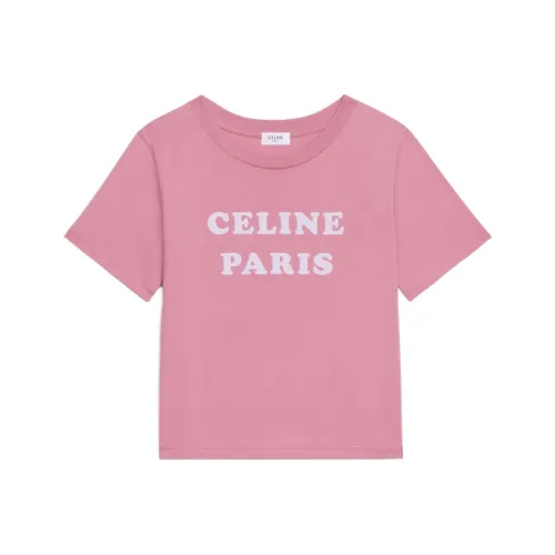 CELINE Розовые Женские Футболки