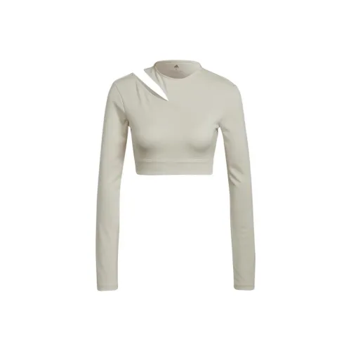 Adidas Светло-желтые Женские Футболки