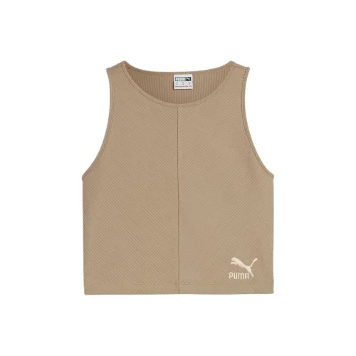 PUMA CLASSICS Майка Женская Хаки