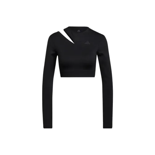 Adidas Черные Женские Футболки