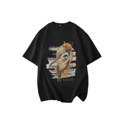 Pin Li Черные Мужские T-Рубашки