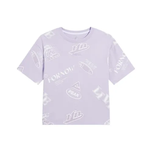 PEAK T Рубашка Женская Светлый Снег Фиолетовый