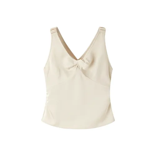 PEACEBIRD Бежевые Женские Майки