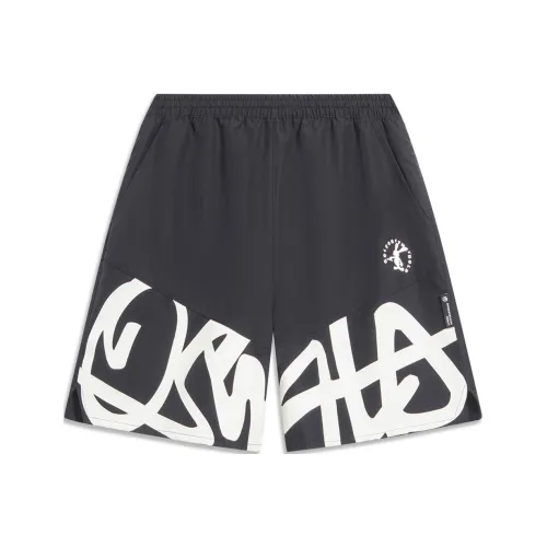 LINING Черные Мужские Спортивные Шорты