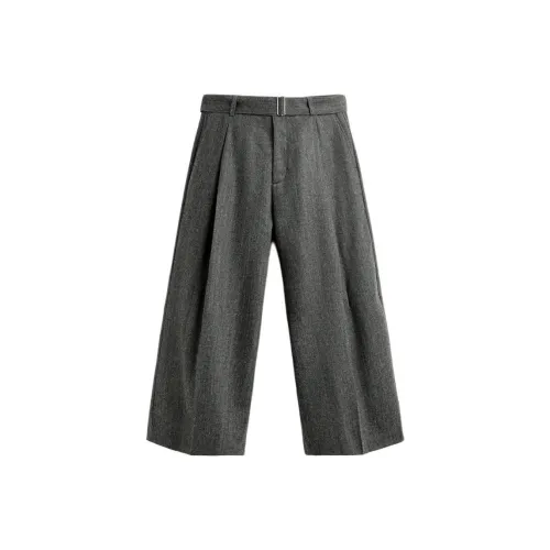 ZARA HARRY LAMBERT Co Бренд Серые Унисекс Повседневные брюки