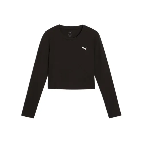 Puma ESS Черные Женские Футболки