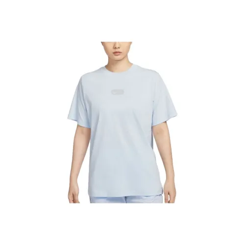 Nike Sportswear T-Shirt Женская Светло-Синяя
