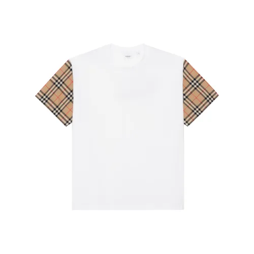 Burberry Рукав с оборками T-рубашка Женская Белая