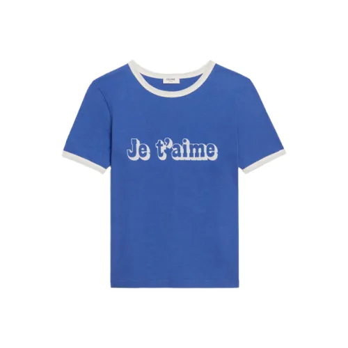 CELINE Синие Женские Рубашки T