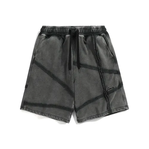 Guuka Брюки длиной до колена Мужские Черные