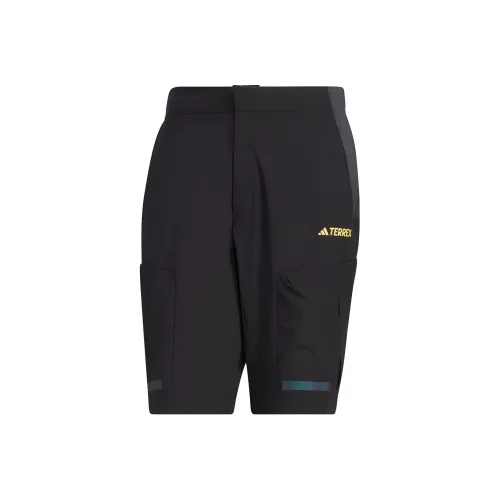 Adidas Мужские спортивные шорты черного цвета