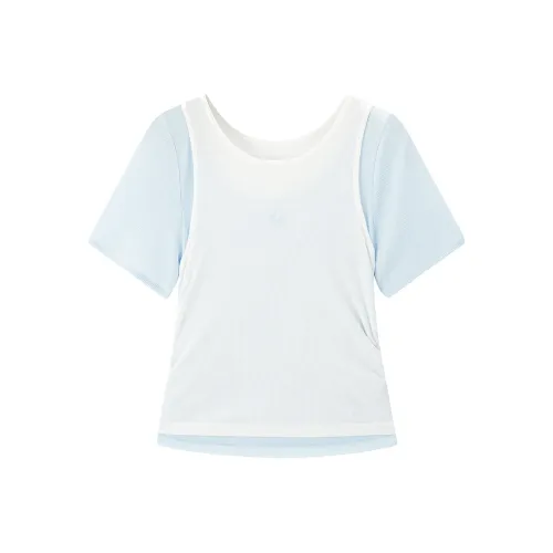 LEDIN Standard T-Shirt Женская Melted Ice Синий В наличии