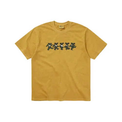 Thisisneverthat x Grateful Dead Светло-желтая унисекс футболка