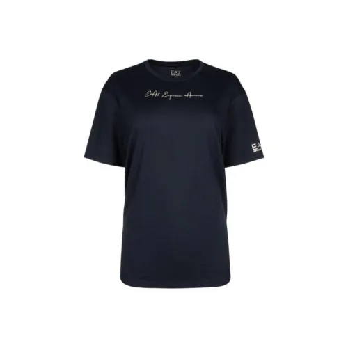 EMPORIO ARMANI SS24 T Рубашка Женская Черная