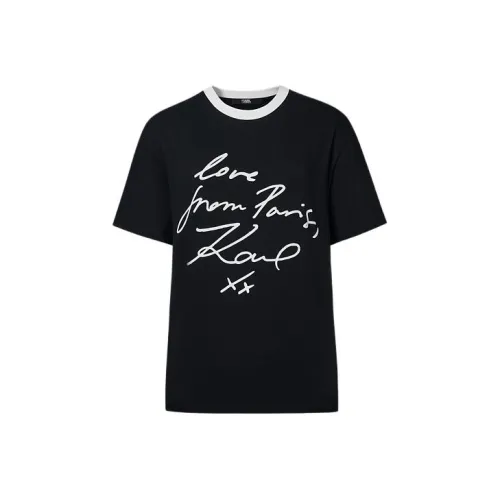 Karl Lagerfeld T-Shirt Женская Черная