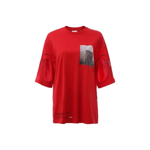 Burberry Женские красные футболки