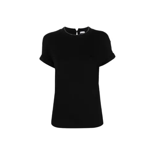 Brunello Cucinelli Черные Женские Рубашки T