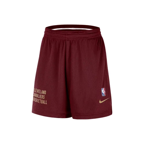 Nike Темно-красные спортивные шорты для мужчин