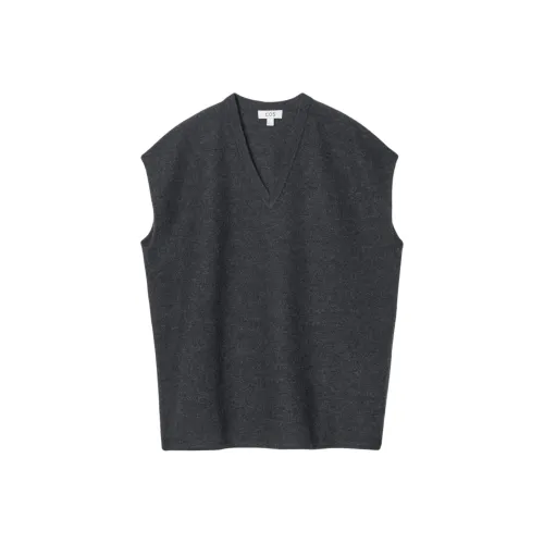 COS Майка Женская Черная Серый