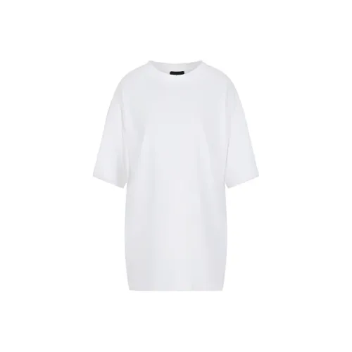 EMPORIO ARMANI Летучая мышь рукав T-рубашка Женская Белая