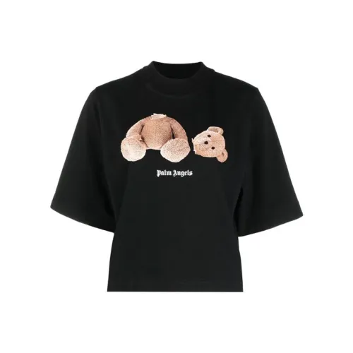 PALM ANGELS Черные Женские Футболки