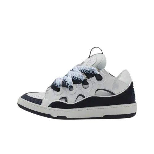 Lanvin Curb Low Топ Скейтборд Кроссовки Унисекс Белый