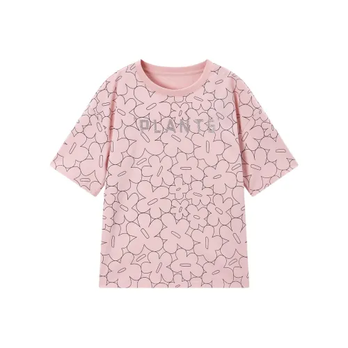 EICHITOO T-рубашка Женская Розовая с узором