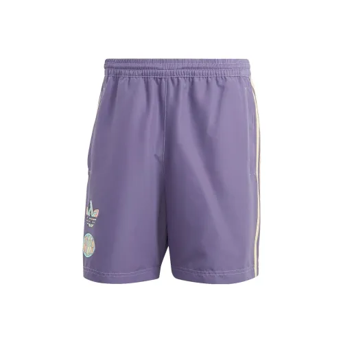 Adidas Originals ENJOY POLY Технология Фиолетовый Мужские Спортивные Шорты