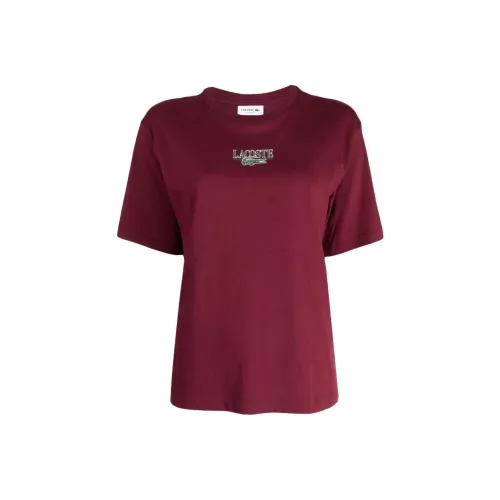 lacoste Бургундский Женские Рубашки T