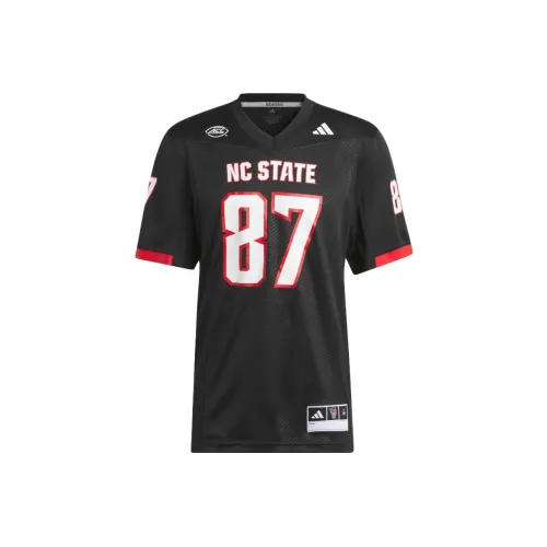 Adidas North Carolina State Черная Мужская Футбольная Джерси