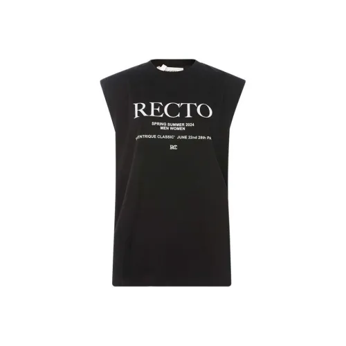 RECTO Черные Женские Майки